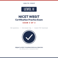 NICET Level II Water-Based Systems Inspection & Testing Practice Exam 3 (100 Questions + Answer Key)